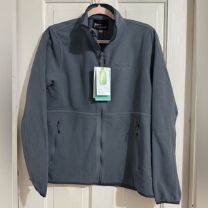 Marmot Gray Fleece Jacket